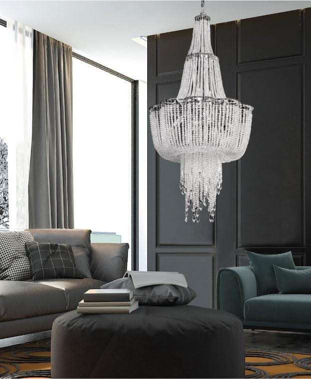 Cascade 12 Light Chandelier