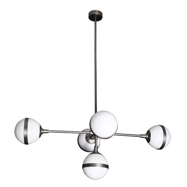 Art Deco 5l Pendant Light