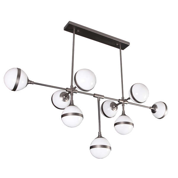 Art Deco 9 Pendant Light