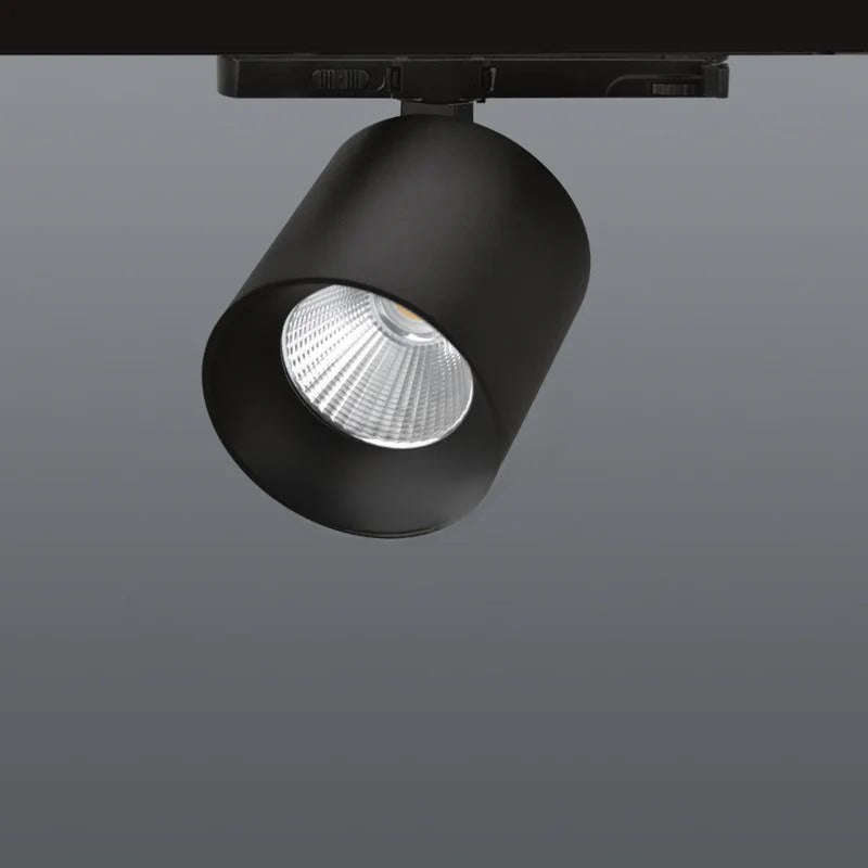 New York Black Adjustable LED Track Spot 3CCT - 4 Wire