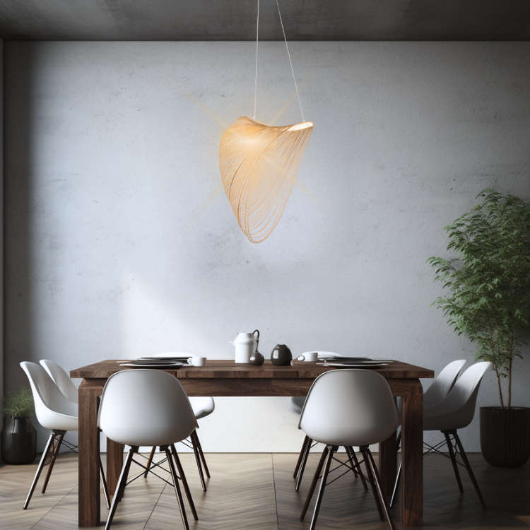 Elijah Natural LED Pendant