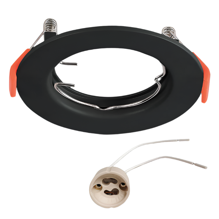 GU10 Polycarbonate Round Downlight Holder