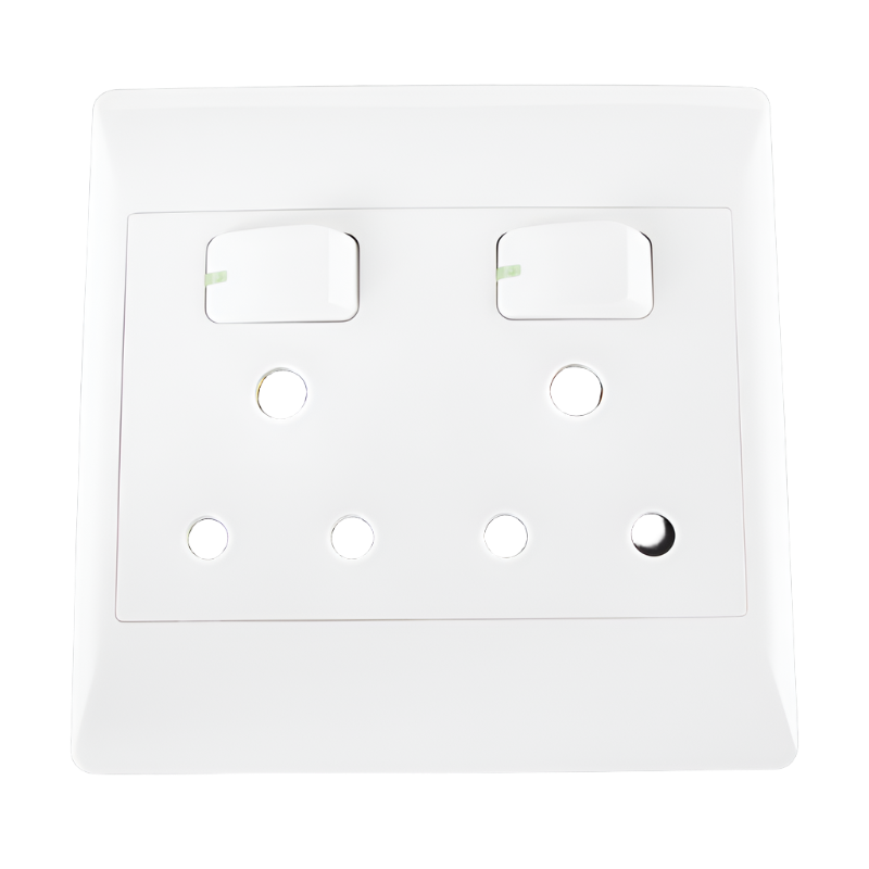 EPL White Socket - 16 Amp Double Socket