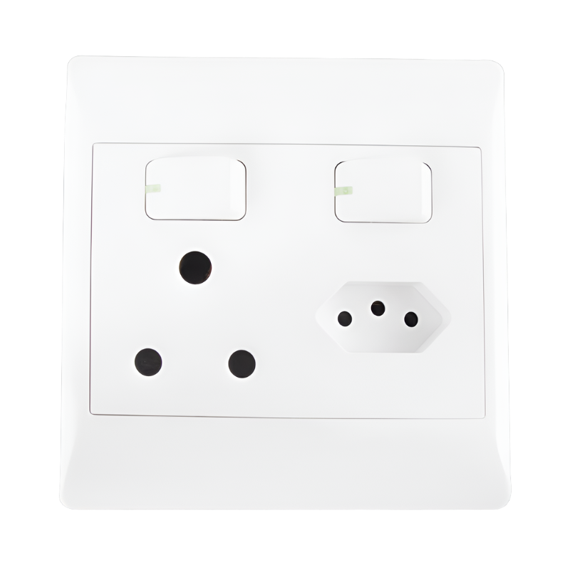 EPL White Socket - 16 Amp Socket + NEW RSA Socket