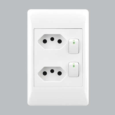 EPL White Socket - 2 x New RSA Sockets