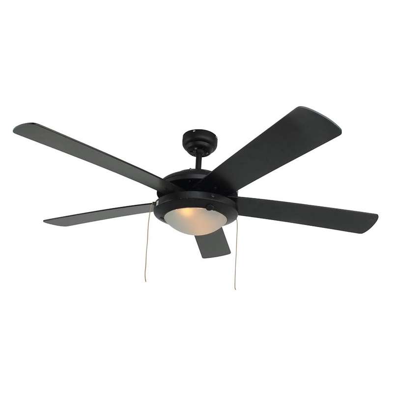 Comet Ceiling Fan 5 Blades Black