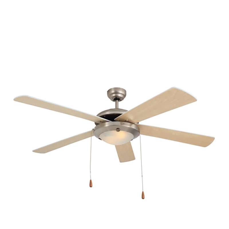 Comet Ceiling Fan 5 Blades Natural Wood