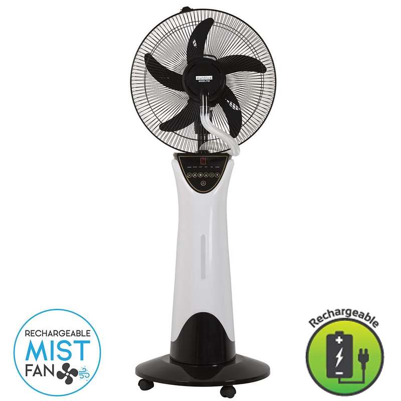 Rechargeable Fan - Mist Fan with Night Light