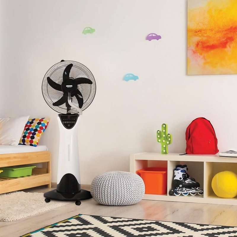 Rechargeable Fan - Mist Fan with Night Light