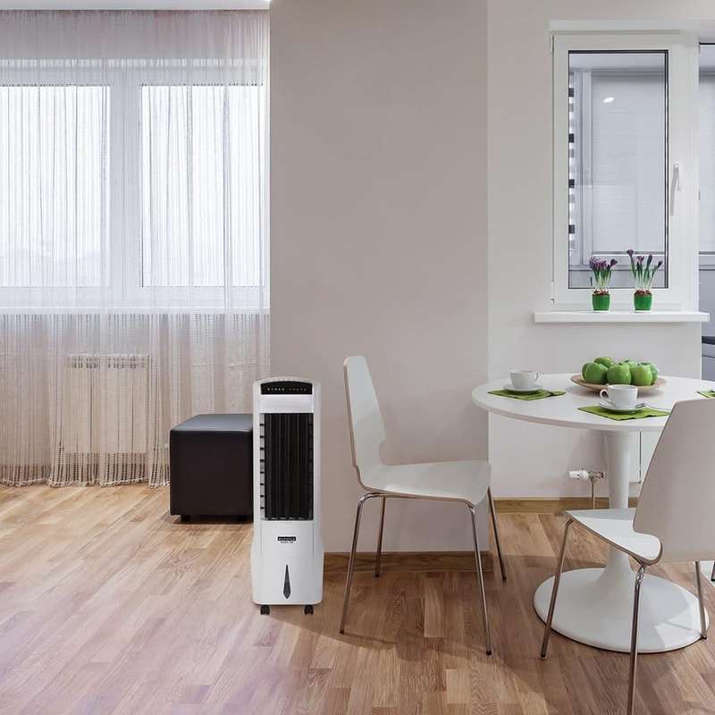 Rechargeable Fan - Mist Cooler with LED Night Light