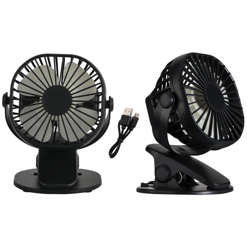 Portable Rechargeable 3 Speed Clip On Fan