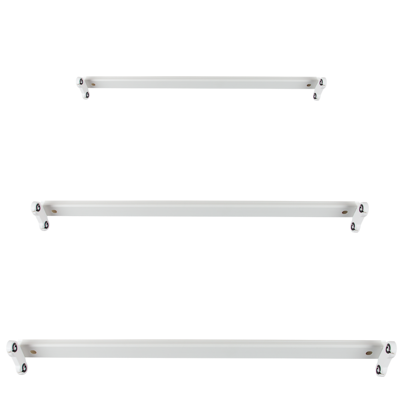 Double Open Channel LED T8 Tube Fittings