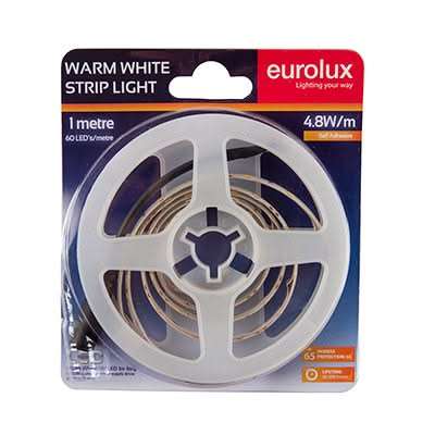 DIY Warm White LED Striplight Kit