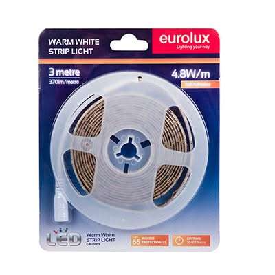 DIY Warm White LED Striplight Kit