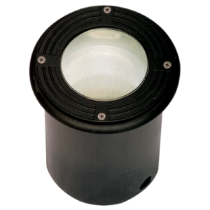 Black Recessed LED Ground Light