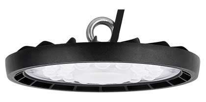 100W Aluminium and Poly Carbonate Lens UFO LED High-Bay IP65