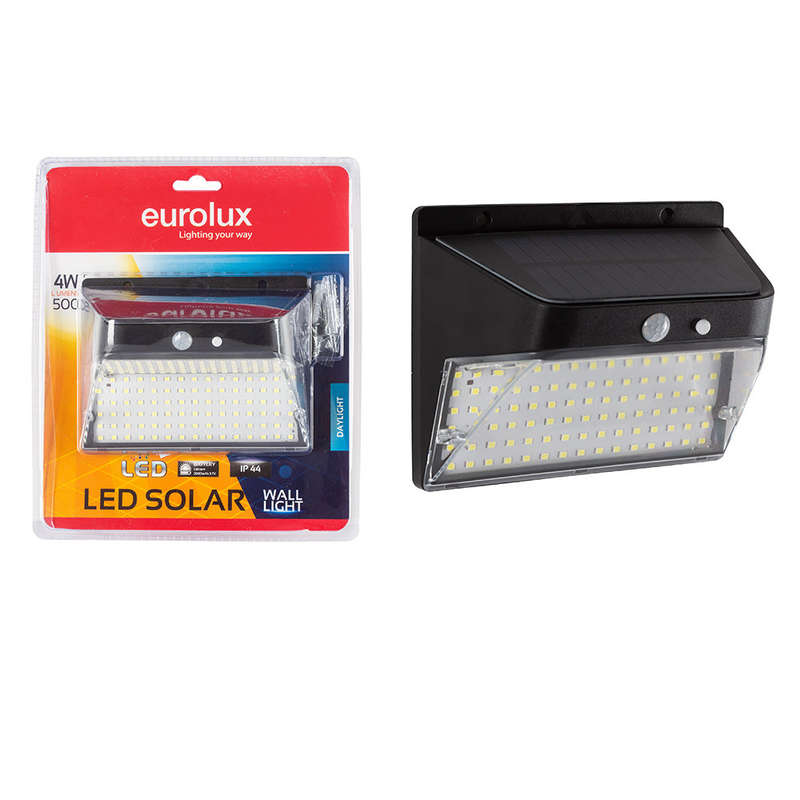 4 Watt Solar Wall Light