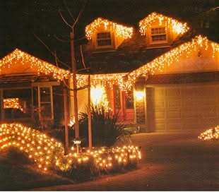 Twinkly Icicle Lights - Warm White 2 Meter
