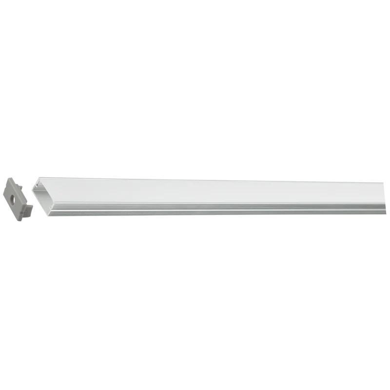 LED Extrusion With Frosted Cover - A6 Profile (3m)