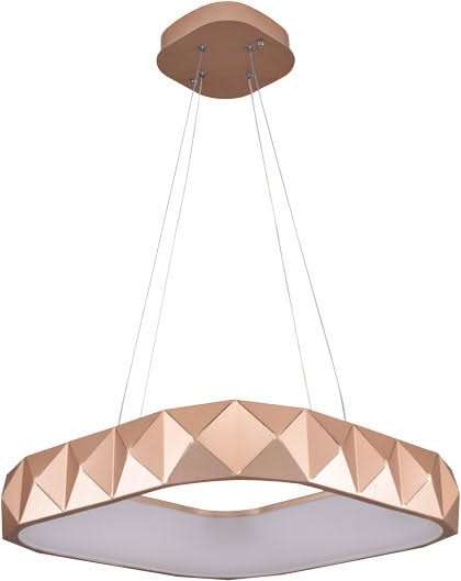 Loom Rose Gold LED Pendant