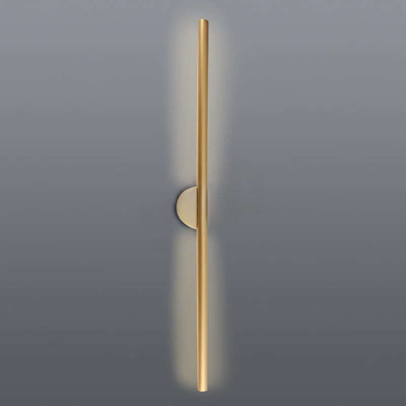 Hidra Gold Linear Wall Light (Spazio)
