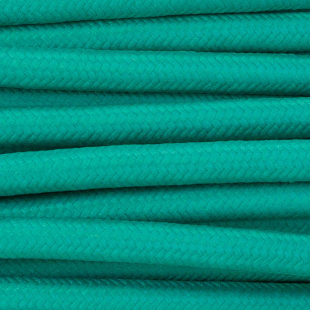 Turquoise Canvas Cable