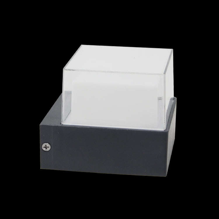 Warm White Black LED Coastal Wall Light IP44