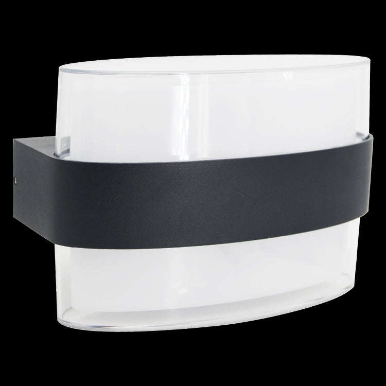 Black Aluminium LED Wall Light - Outdoor IP54