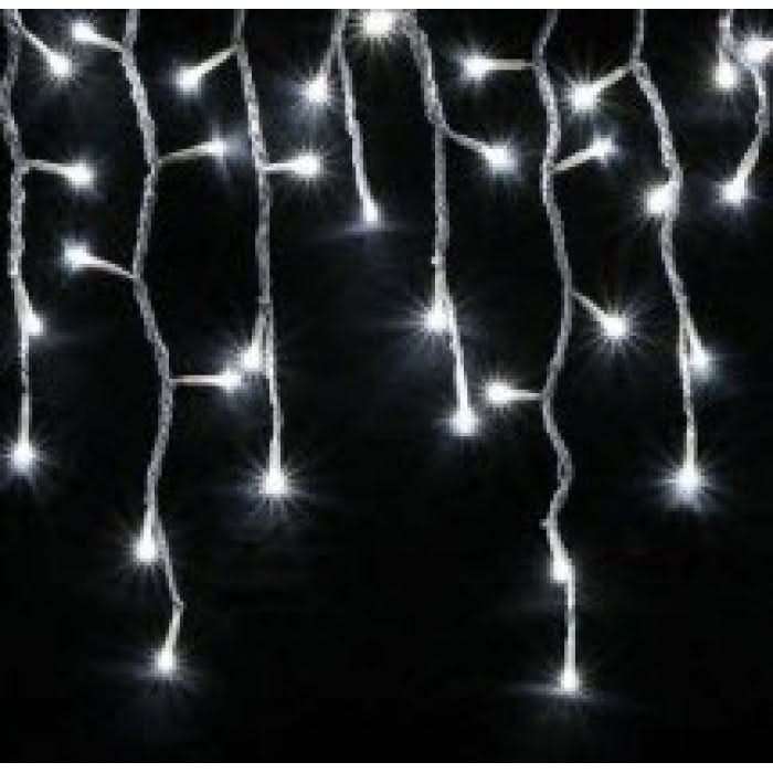 Twinkly Icicle Lights - Cool White 5m Width