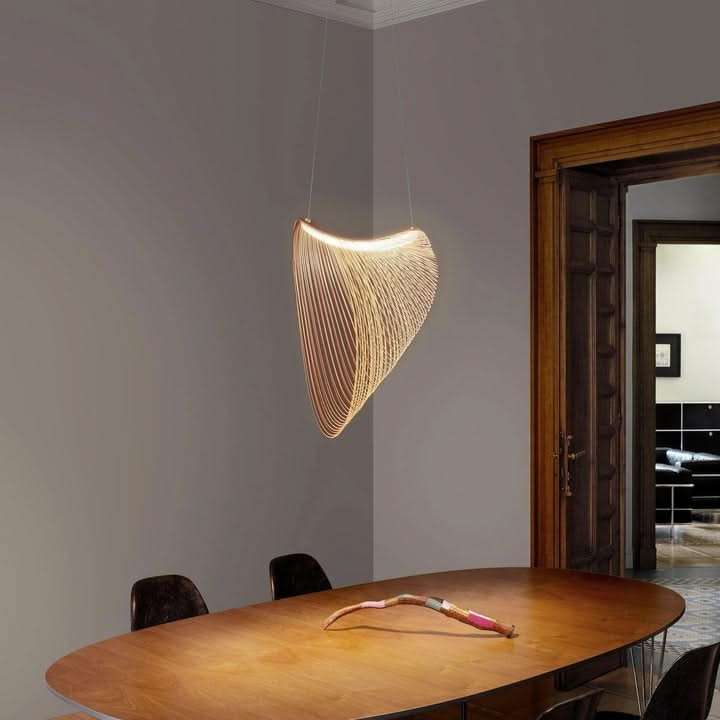 Elijah Natural LED Pendant