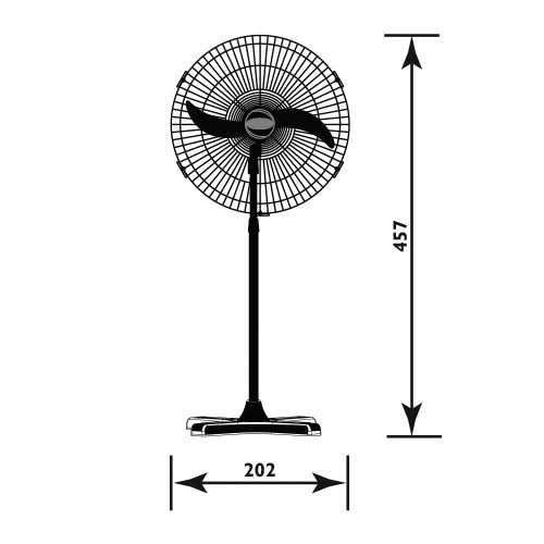 Industrial Floor Fan 26"