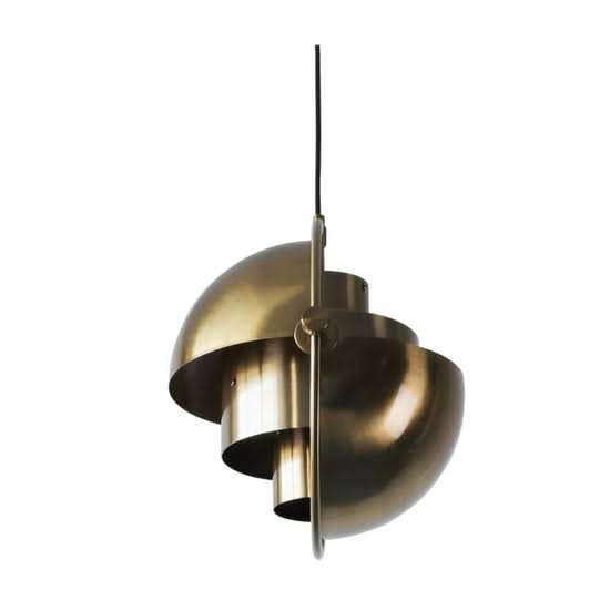 Jupiter Mult-Way Antique Brass Medium Pendant