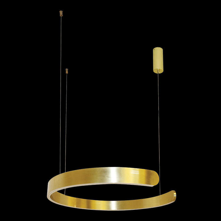 Allegra Gold Pendant Light - 40W LED 3000K