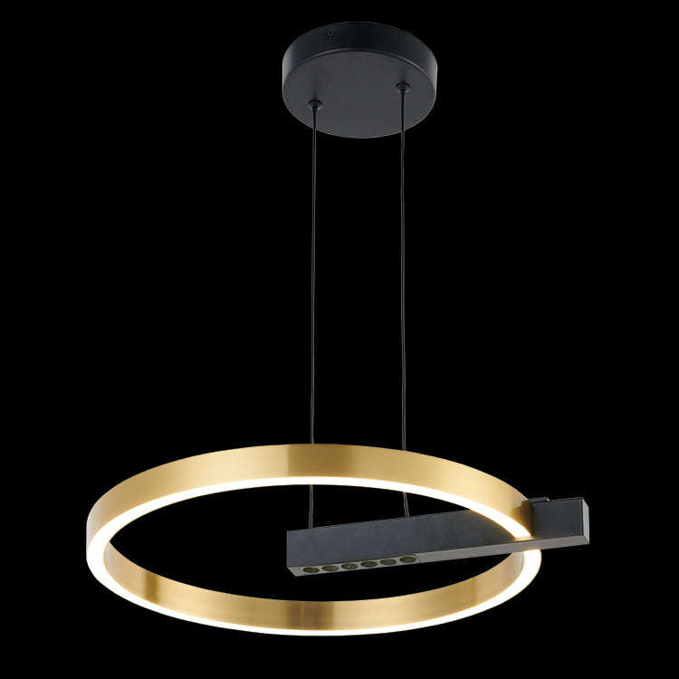 Gold Q LED Pendant Light