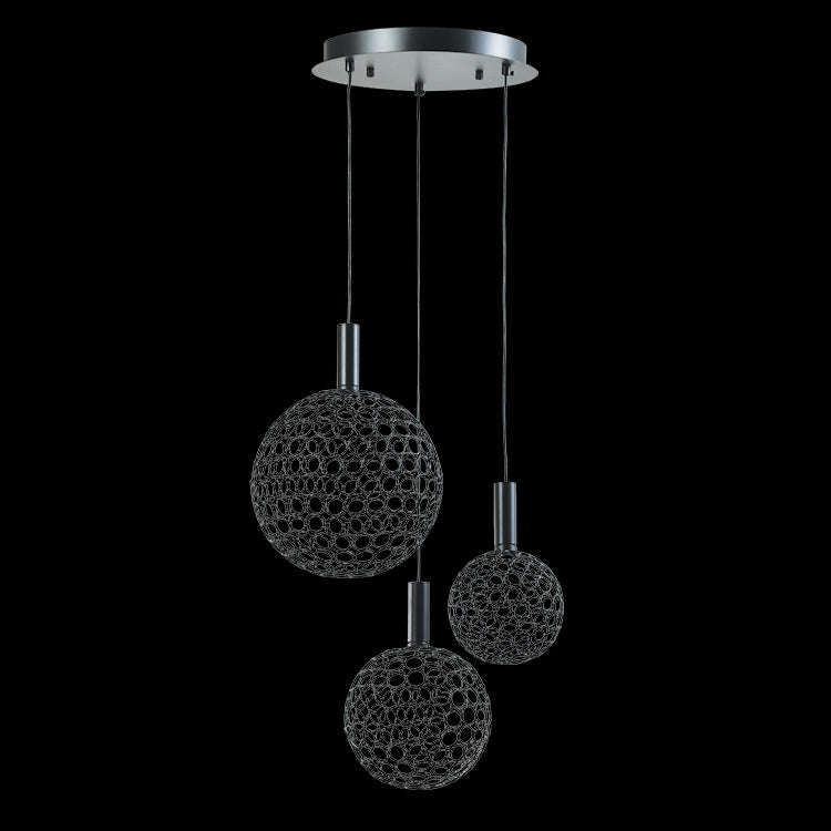 Round Metal Ring LED Pendant Light