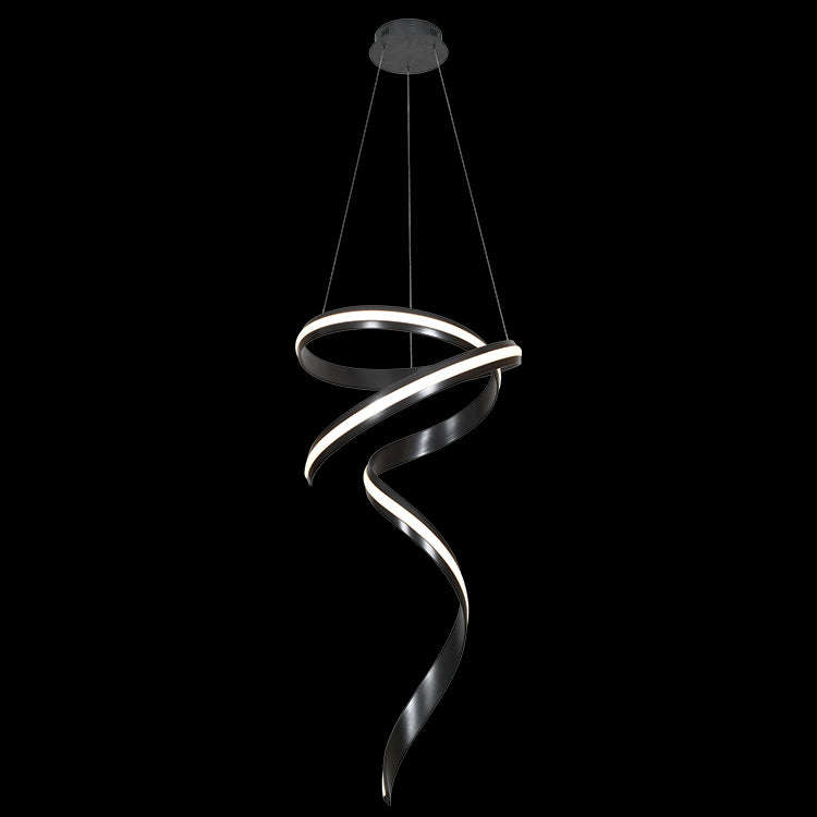 Cygnet Black LED Pendant Light