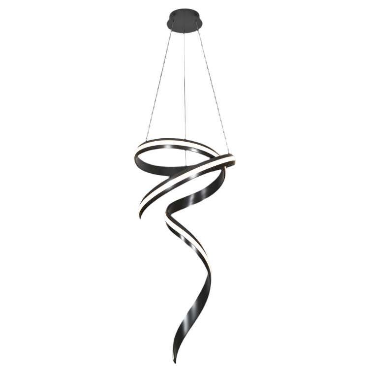 Cygnet Black LED Pendant Light