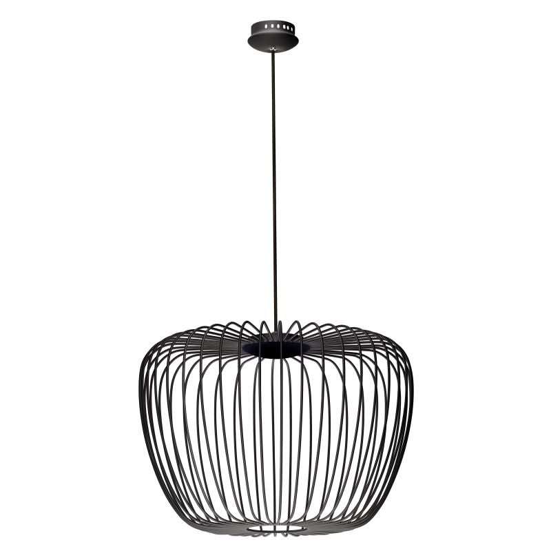 Black Apple LED Wire Pendant Light