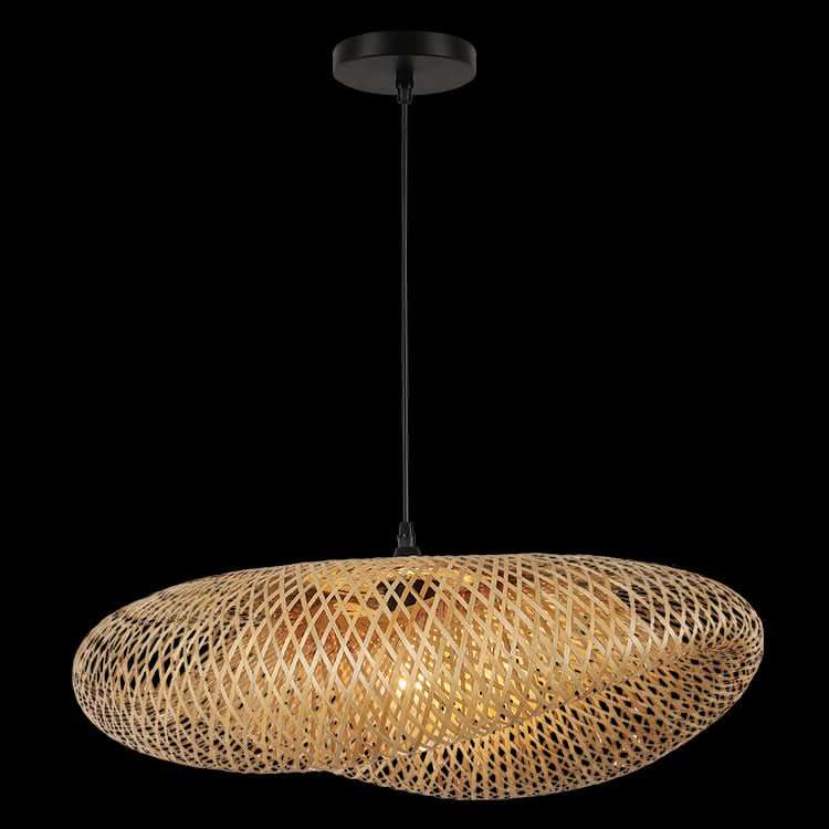 Large Bamboo Pendant Light