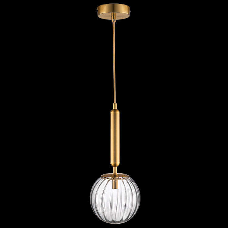 Fizz Pop Antique Brass Pendant Light