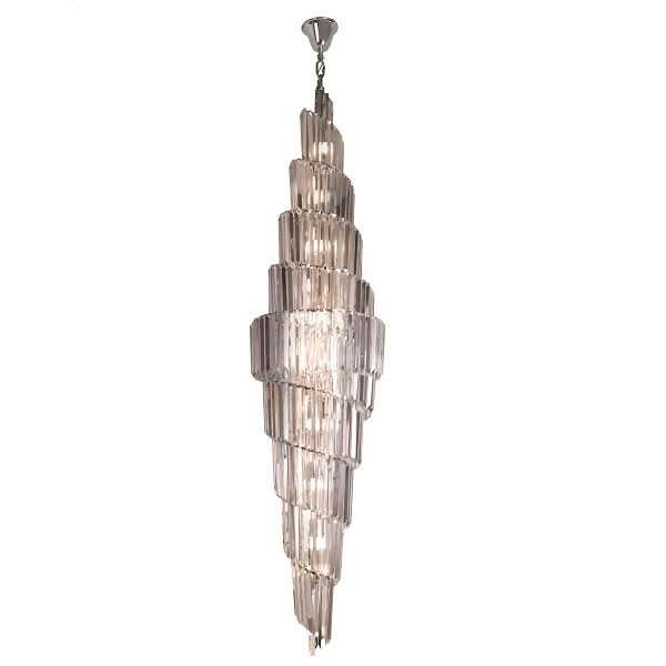 Triangular Crystal Chandelier