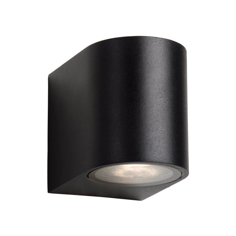 Matt Black LED Outdoor Wall Light IP65