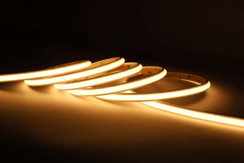Warm White LED Dotless Strip Light Flexi 24V IP20