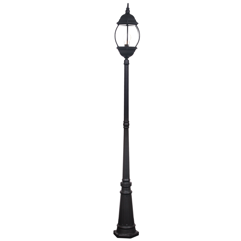 Rounded Belly Post Lamp