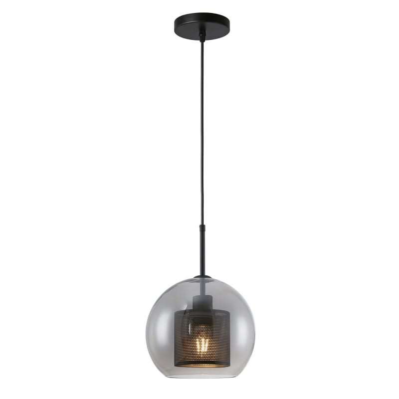 Black New York Ball Pendant Light