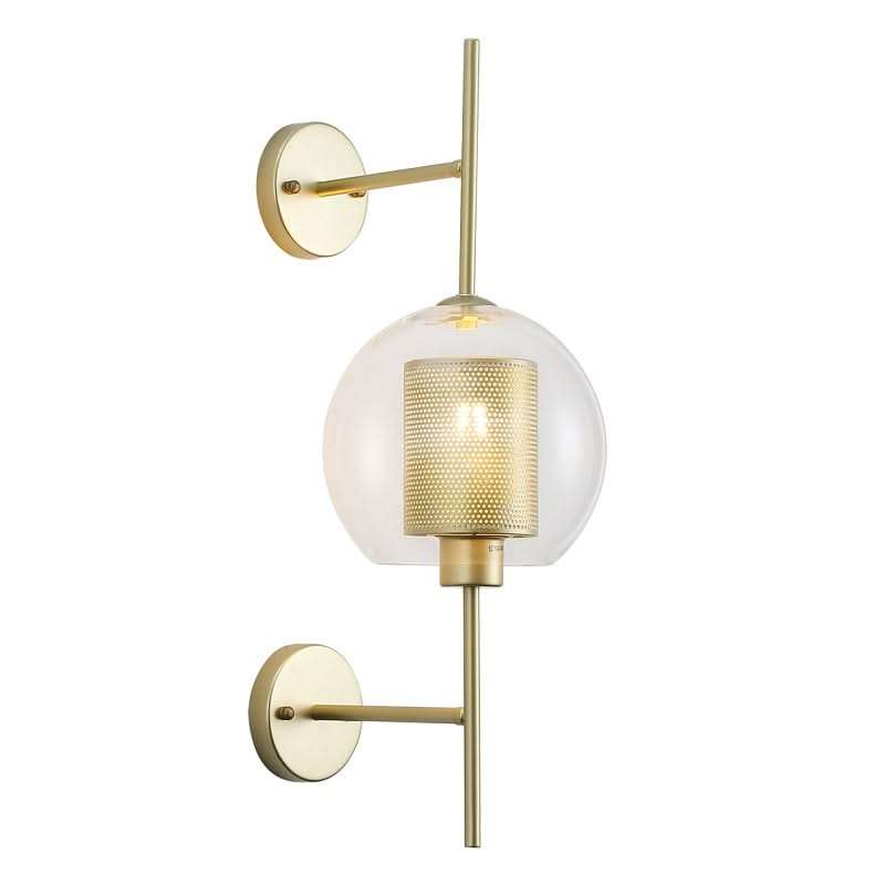 Gold New York Ball Wall Light