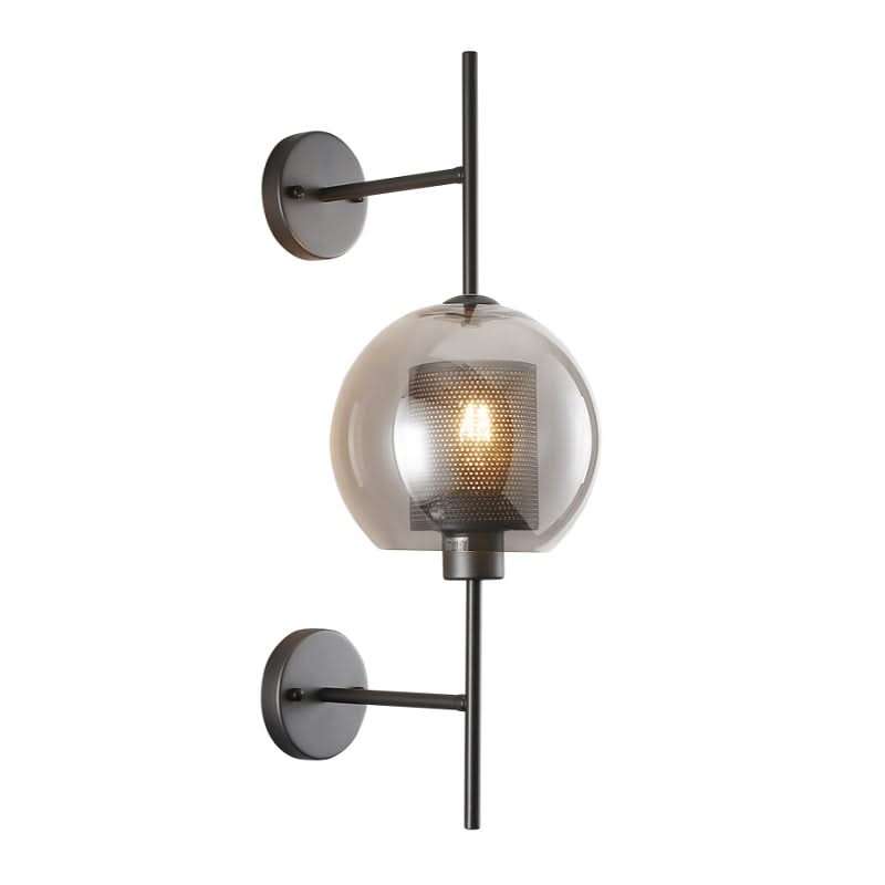 Black New York Ball Wall Light