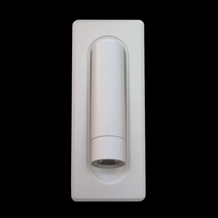 Recessed White Indoor Wall Light