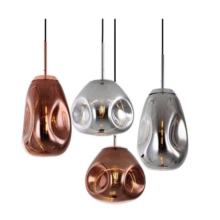 Murphy Smokey Chrome Pendant Light