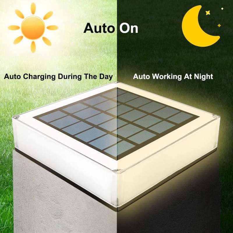 Solar CCT Pillar Top Light